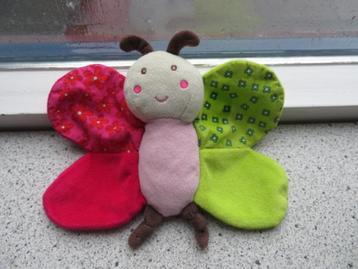 Vlinder van Baby Club C&A. vrolijk gekleurd velours beschikbaar voor biedingen