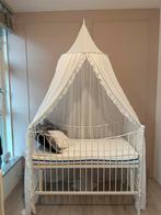 Gietijzeren Ledikant 60x140 + Aerosleep Matras, Ophalen, Zo goed als nieuw, Ledikant