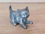 Artil Holland miniatuur kat van tin, Ophalen of Verzenden, Zo goed als nieuw, Dier