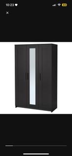 Ikea brimmes kledingkast zwart, Huis en Inrichting, Kasten | Kledingkasten, Ophalen, 50 tot 100 cm, Zo goed als nieuw, 150 tot 200 cm