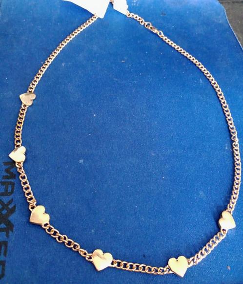 Paolo Dorelli Goud Doublé Schakel ketting Size: 45/45cm, Sieraden, Tassen en Uiterlijk, Kettingen, Nieuw, Goud, Goud, Ophalen of Verzenden