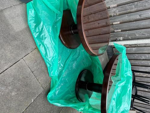 Eettafel en salontafel, Huis en Inrichting, Tafels | Eettafels, Zo goed als nieuw, 50 tot 100 cm, Vijf personen of meer, Rond