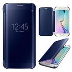 Clear View Cover Set voor Samsung Galaxy S9 _ Donkerblauw, Nieuw, Hoesje of Tasje, Overige modellen, Verzenden