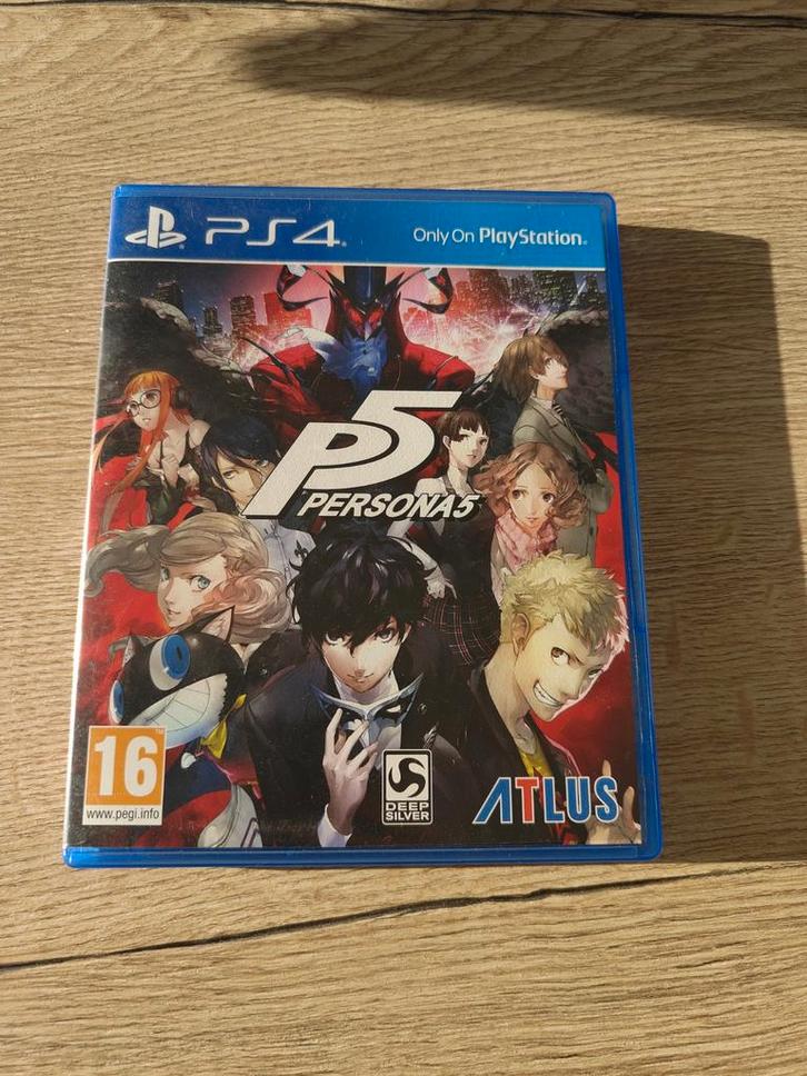 Persona 5, Spelcomputers en Games, Games | Sony PlayStation 4, Zo goed als nieuw, Role Playing Game (Rpg), 1 speler, Vanaf 18 jaar
