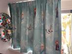 Gordijnen van de Disney figuren uit Frozen, Huis en Inrichting, Disney, Blauw, 100 tot 150 cm, Ophalen of Verzenden