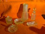 uraniumglas toilettenset scailmont belgium, Antiek en Kunst, Antiek | Servies compleet, Ophalen of Verzenden