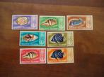 Vissen Malediven 1967, mi. 217-23 postfris, Ophalen of Verzenden, Postfris, Dier of Natuur