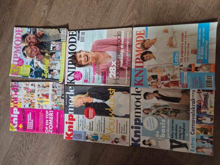 Knipmode diversen, Hobby en Vrije tijd, Kledingpatronen, Zo goed als nieuw, Vrouw, Knipmode, Ophalen of Verzenden