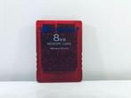 PS2 - Originele 8MB Memory Card - Rood, Spelcomputers en Games, Games | Sony PlayStation 2, Ophalen of Verzenden, Zo goed als nieuw