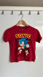 Sonic t-shirt maat 128/134, Jongen, Sonic, Ophalen of Verzenden, Zo goed als nieuw