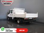 Iveco Daily 35C14D 2.3 140 pk Aut. ZF DC Dubbel Cabine 6Pers, Auto's, Gebruikt, Euro 6, Iveco, Wit