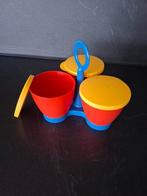 serveertrio tupperware, Ophalen of Verzenden, Zo goed als nieuw, Rood, Overige typen