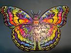 Vlinder Puzzel - 87 Stukjes, Hobby en Vrije tijd, Denksport en Puzzels, Ophalen of Verzenden, Minder dan 500 stukjes, Gebruikt