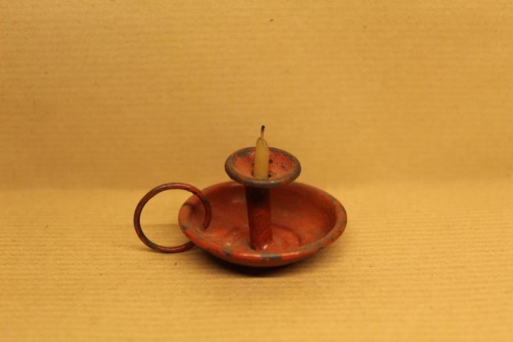 Rode blikken blaker, Antiek en Kunst, Antiek | Speelgoed, Ophalen of Verzenden