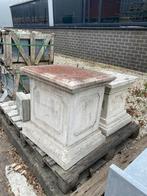 Klassieke Betonnen Sokkel Pilaren – Set van 2, Ophalen, Gebruikt, Beton, Overige typen