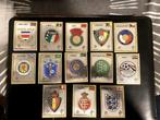 Recovered Panini Italia 90 Emblemen, Verzamelen, Sportartikelen en Voetbal, Gebruikt, Ophalen of Verzenden, Poster, Plaatje of Sticker