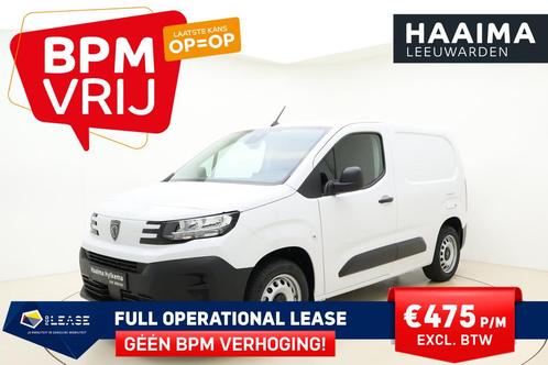 Peugeot Partner 1.5 BlueHDi EAT8 S&S L1 130 PK | Automaat |, Auto's, Bestelauto's, Bedrijf, Te koop, ABS, Airbags, Airconditioning