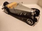 Mercedes Benz 500 K roadster 1936 Bburago 1:20 modelauto, Ophalen of Verzenden, Zo goed als nieuw, Auto, Bburago