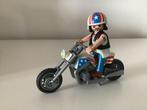 Playmobil motorrijder, Kinderen en Baby's, Speelgoed | Playmobil, Ophalen of Verzenden, Zo goed als nieuw