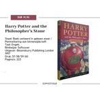 Harry Potter and the Philosopher’s Stone | EUR 29,95, Boeken, Literatuur, Gelezen, Ophalen of Verzenden