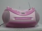roze draagbare radio cd speler met koptelefoon en mp3 ingang, Audio, Tv en Foto, Cd-spelers, Ophalen of Verzenden, Overige merken