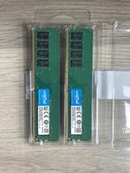 Crucial DDR4 16GB (28GB) 2666MHz Desktop RAM, Gebruikt, DDR4, Ophalen of Verzenden, Desktop