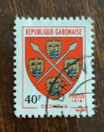 Gabon - heraldiek, Postzegels en Munten, Postzegels | Afrika, Ophalen of Verzenden, Gestempeld
