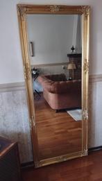 Zeer Chique!! Old-Gold "Facet" 184x74 Unieke "Barok" Spiegel, Verzenden, Nieuw, 150 tot 200 cm, Rechthoekig