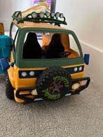 ninja turtles pizza bus en poppetjes, Ophalen of Verzenden, Zo goed als nieuw