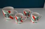 Vier Starbucks mokken, Huis en Inrichting, Keuken | Servies, Ophalen of Verzenden, Zo goed als nieuw, Overige stijlen, Kop(pen) en/of Schotel(s)