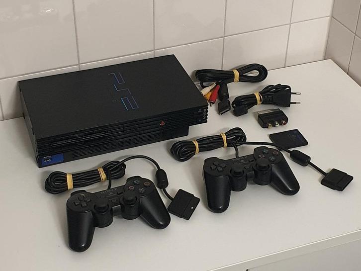 PS2 | SONY PlayStation 2 PHAT met Controller & MemoryCard, Spelcomputers en Games, Spelcomputers | Sony PlayStation 2, Gebruikt
