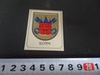 sticker gemeente wapen sloten, Verzamelen, Ophalen, Zo goed als nieuw