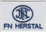 FN Herstal stoffen opstrijk patch embleem, Ophalen of Verzenden, Nieuw, Shirt