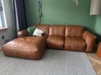 Leren hoekbank - Goede Staat! - Room108, Huis en Inrichting, Banken | Bankstellen, Ophalen, 250 tot 300 cm, Gebruikt, Hoekbank