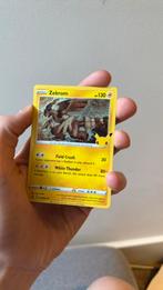 Zekrom Pokémon Celebrations, Ophalen of Verzenden, Zo goed als nieuw, Losse kaart, Foil