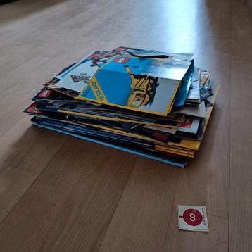 Stapel/partij Lego instructieboekjes, ruim 3 kilo beschikbaar voor biedingen