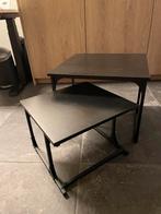 Mooie bijzettafeltjes, zwart, Ophalen, Overige materialen, Minder dan 50 cm, 50 tot 100 cm