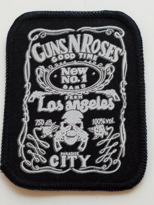 Guns N' Roses vrij zeldzame nieuwe 80's vintage patch 34, Verzamelen, Muziek, Artiesten en Beroemdheden, Nieuw, Kleding, Verzenden