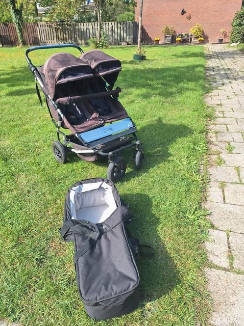 Mountain Buggy Duet Duowagen + Reiswieg, Kinderen en Baby's, Kinderwagens en Combinaties, Gebruikt, Kinderwagen, Overige merken