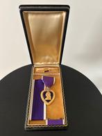 Originele Amerikaanse Purple Heart medaille set, Verzamelen, Ophalen of Verzenden, Landmacht, Amerika, Lintje, Medaille of Wings