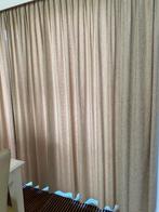 Mooie beige taupe gordijnen, Huis en Inrichting, Ophalen, 200 cm of meer, Beige, Zo goed als nieuw