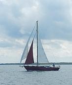 Oranjebloesem unieke polyester klassieker, Watersport en Boten, Kajuitzeilboten en Zeiljachten, Ophalen, Gebruikt, Diesel, 9 tot 12 meter