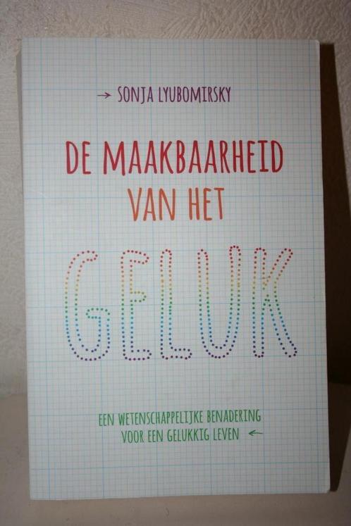 Sonja Lyubomirsky - De maakbaarheid van het geluk, Boeken, Psychologie, Nieuw, Ontwikkelingspsychologie, Ophalen of Verzenden
