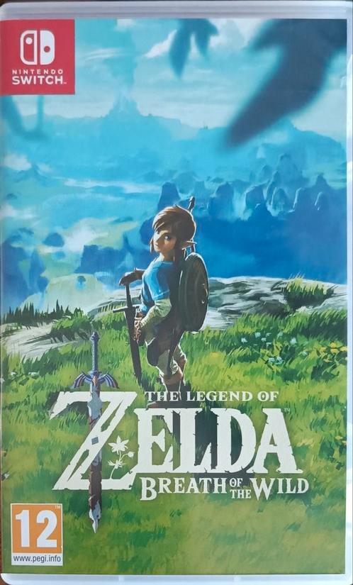 The Legend of Zelda: Breath of the Wild, Spelcomputers en Games, Games | Nintendo Switch, Zo goed als nieuw, Overige genres, Vanaf 12 jaar