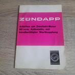Zundapp Sleutelboekje 50 ccm Automatic 248 uitgave 05-1971, Verzenden, Zo goed als nieuw