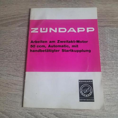 Zundapp Sleutelboekje 50 ccm Automatic 248 uitgave 05-1971, Fietsen en Brommers, Handleidingen en Instructieboekjes, Zo goed als nieuw