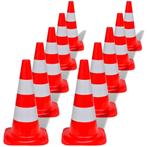 Verkeerskegel pylon pion 50 cm 10 stuks GRATIS VERZONDEN!, Doe-het-zelf en Verbouw, Overige Doe-het-zelf en Verbouw, Verzenden