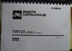 parts catalogue Yamaha TW125 onderdelenlijst, Motoren, Ophalen of Verzenden, Yamaha
