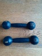 Allright Dumbels - Gietijzer - 2 x 1 kg, Sport en Fitness, Ophalen of Verzenden, Gebruikt, Armen, Dumbbell