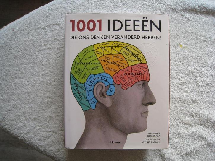 1001 ideeën die ons denken veranderd hebben, Boeken, Studieboeken en Cursussen, Zo goed als nieuw, HBO, Beta, Ophalen of Verzenden
